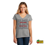 Elms Volleyball Ladies V-Neck T-shirt