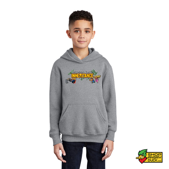 Spending Their Inheritance Logo Youth Hoodie