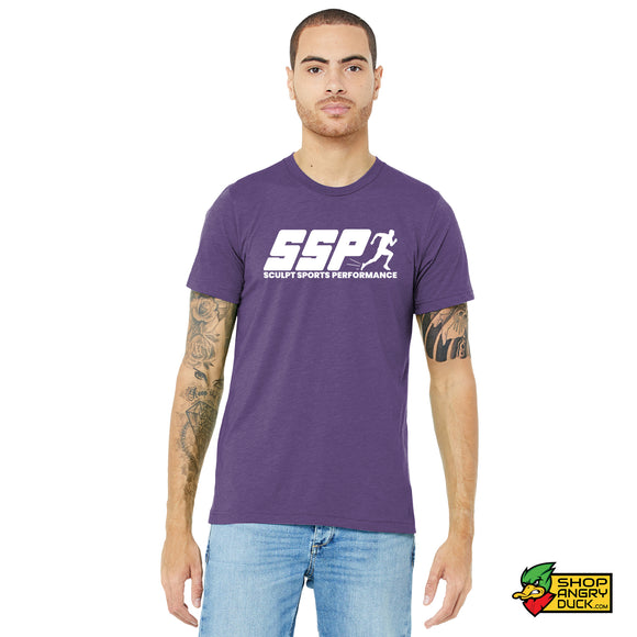 Sculpt Fitness White SSP Logo T-shirt
