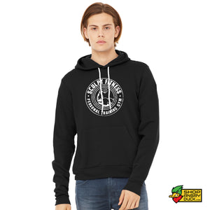 Sculpt Fitness White Circle Logo Hoodie