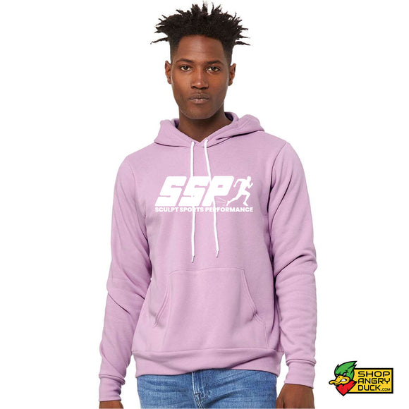 Sculpt Fitness White SSP Logo Hoodie