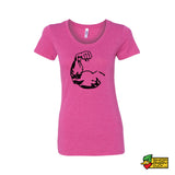 Sculpt Fitness Black ARM Logo Ladies T-shirt