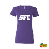 Sculpt Fitness White SFC Logo Ladies T-shirt