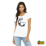 Sculpt Fitness Black ARM Logo Ladies T-shirt