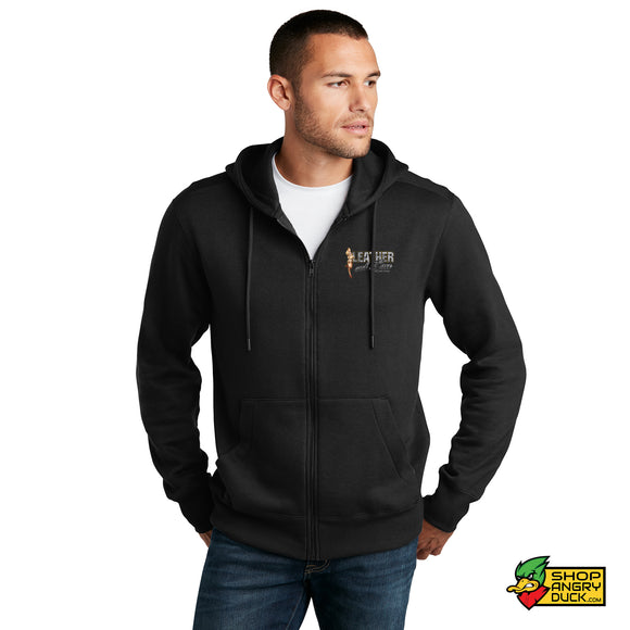 Leather and Lace Pulling Team Illustrated Full Zip Hoodie