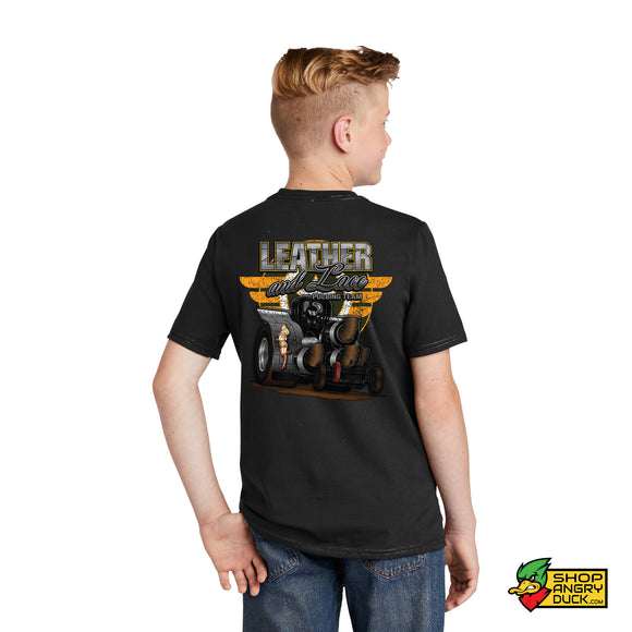 Leather and Lace Pulling Team Youth Illustrated T-Shirt