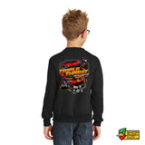 Triple Threat Motorsports Illustrated Youth Crewneck Sweatshirt
