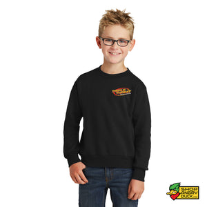Triple Threat Motorsports Illustrated Youth Crewneck Sweatshirt