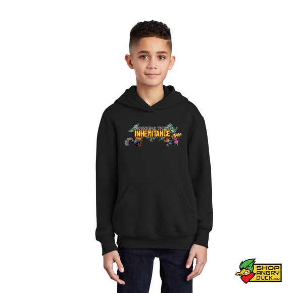 Spending Their Inheritance Illustrated Youth Hoodie