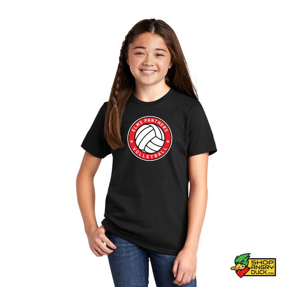 Elms Volleyball Circle Logo Youth T-Shirt