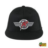 Akron Racers Flexfit Flat Bill Cap