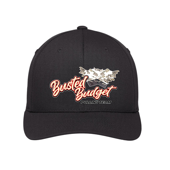 Busted Budget Pulling Team Flexfit Flat Cap