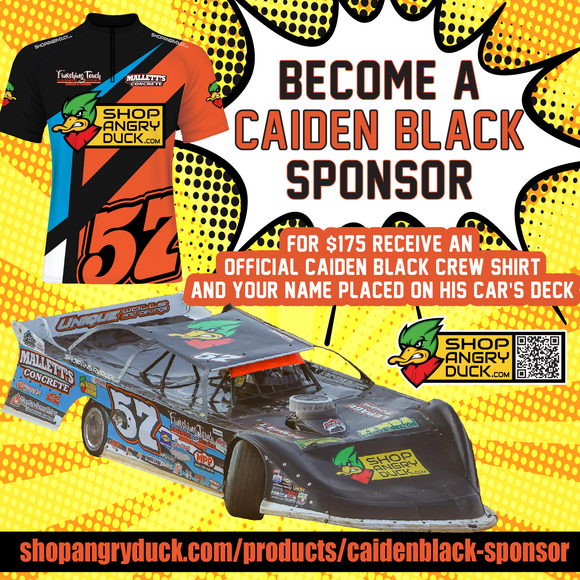 Caiden Black Racing - Become A Sponsor Program