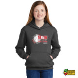 965 Midwest Challenge Scarlet Logo Youth Hoodie