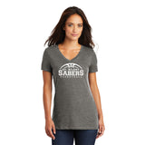 St. Hilary Basketball Ladies V-Neck T-Shirt