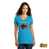 Panthers Ladies V-Neck T-shirt 3