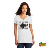 Panthers Ladies V-Neck T-shirt 3