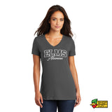 Elms Alumna Ladies V-Neck T-shirt