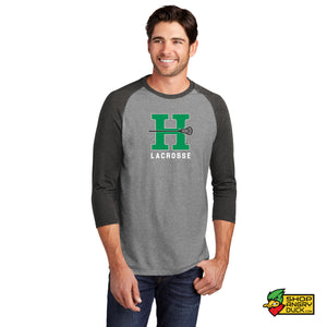 Highland Lacrosse H Mens and Women's 3/4-Sleeve Raglan