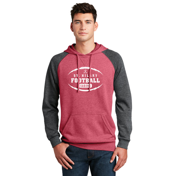 St. Hilary Football District ® Lightweight Fleece Raglan Hoodie