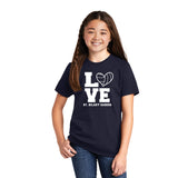 St. Hilary Love Volleyball Youth T-Shirt