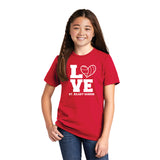 St. Hilary Love Volleyball Youth T-Shirt