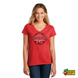 Arcadia Softball Ladies V-neck T-shirt
