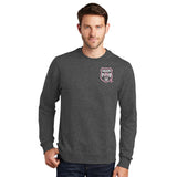Greentown Fire Dept. Fight Cancer Crewneck Sweatshirt