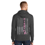 Greentown Fire Dept. Fight Cancer Full Zip Hoodie