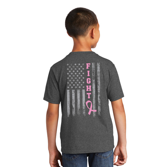 Greentown Fire Dept. Fight Cancer Youth T-Shirt