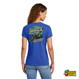 Ohio Valley Late Model Dirt Series Ladies V-Neck T-Shirt