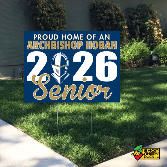 Hoban Senior Yard Sign