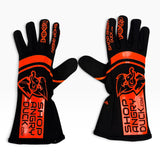 IN STOCK: One Color — ShopAngryDuck.Com DNA Racing Gloves  —  SFI 3.3A/5