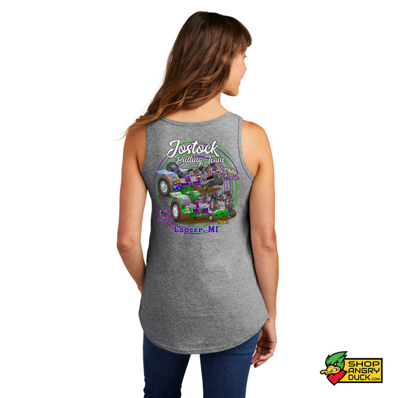Jostock Pulling Team Illustrated Ladies Muscle Tank
