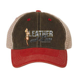 Leather and Lace Trucker Cap