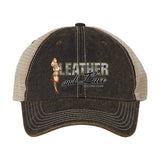 Leather and Lace Trucker Cap