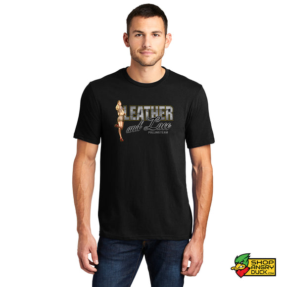 Leather and Lace Pulling Team Logo T-shirt