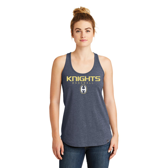 Hoban Baseball Knights New Era Ladies Racerback Tank