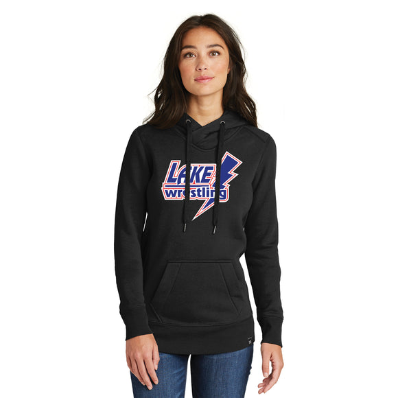 Lake Wrestling New Era Ladies Hoodie