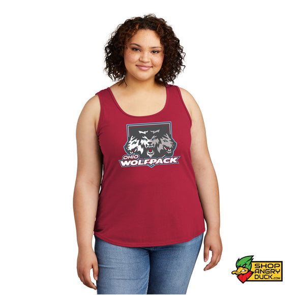 Ohio Wolfpack Baseball Logo Ladies Tank