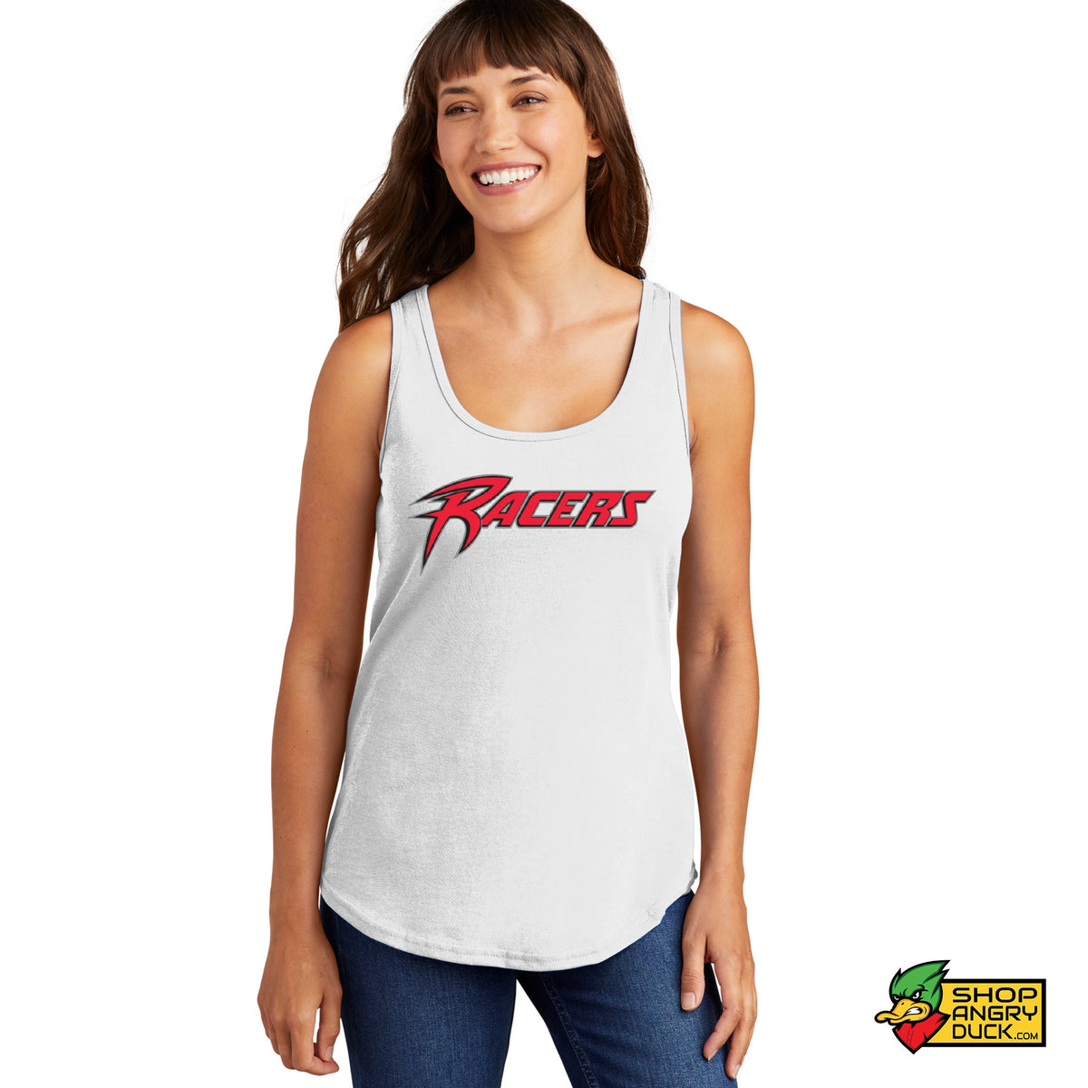 Akron Racers Ladies Tank – ShopAngryDuck.com