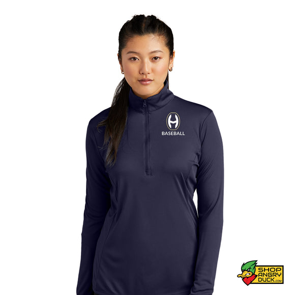 Hoban Baseball Ladies Moisture Wicking Quarter Zip Pullover