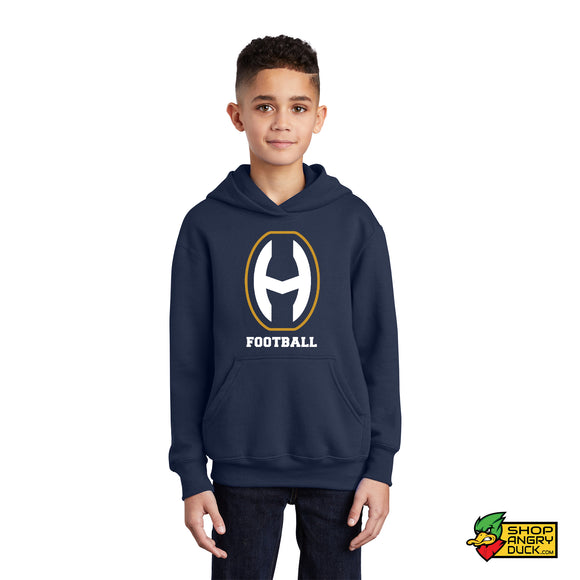 Hoban Football H Logo Youth Hoodie