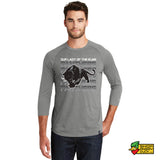 Panthers New Era 3/4-Sleeve Raglan Tee 3