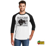 Panthers New Era 3/4-Sleeve Raglan Tee 3