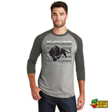 Panthers New Era 3/4-Sleeve Raglan Tee 3