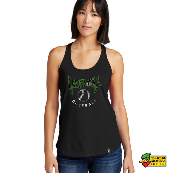 Venom Baseball Script New Era Ladies Racerback Tank