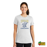 Hoban Girls Basketball Net Nike Ladies Fitted T-shirt