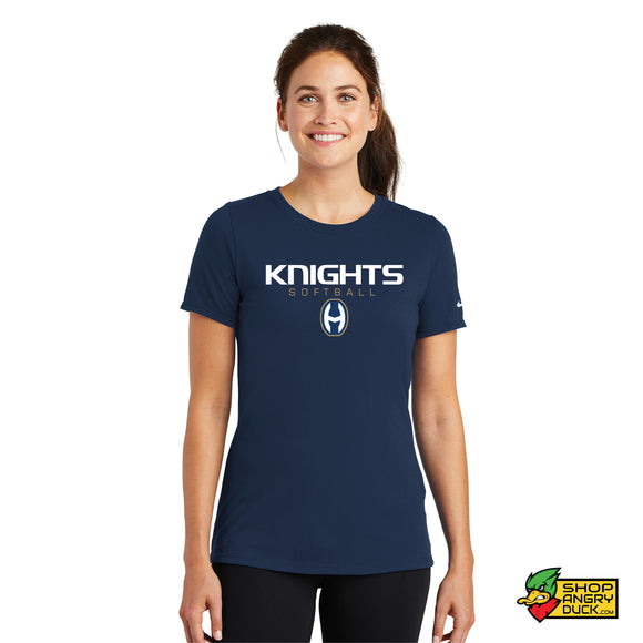 Hoban Softball Knights  Nike Ladies Fitted T-shirt