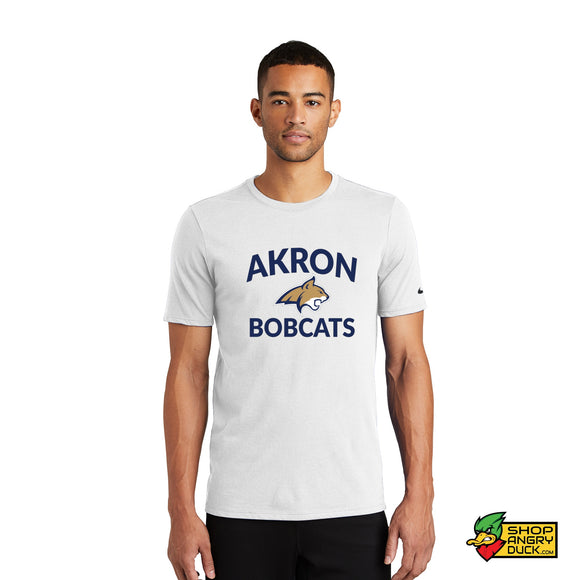 Akron Bobcats Basketball Nike Cotton/ Poly T-Shirt